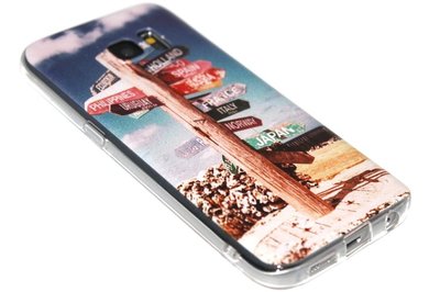 Wegwijzer hoesje Samsung Galaxy S7