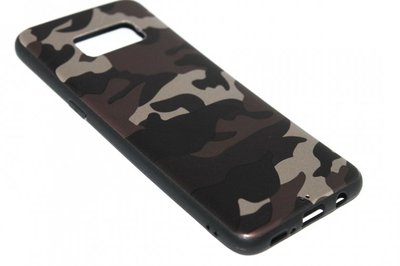 Camouflage hoesje bruin Samsung Galaxy S8 Plus