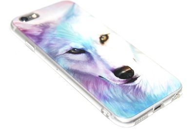 Wolf hoesje iPhone 6(S) Plus