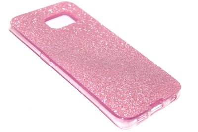 Bling hoesje roze Samsung Galaxy S6 Edge