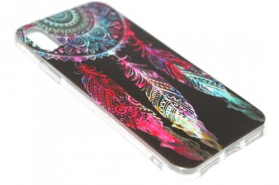 Dromenvanger hoesje kleur siliconen iPhone XS/ X