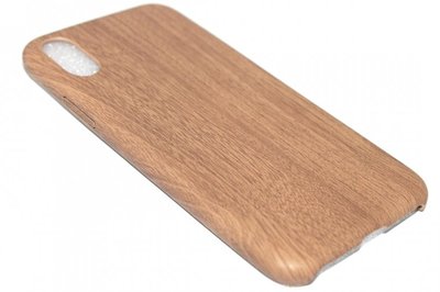 Houten hoesje lichtbruin iPhone XS/ X