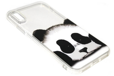 Panda hoesje siliconen iPhone XS / X