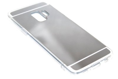 Spiegel hoesje zilver Samsung Galaxy S9 Plus