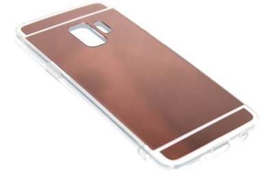 Spiegel hoesje beige Samsung Galaxy S9 Plus