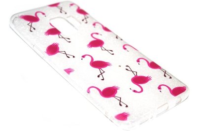 Flamingo siliconen hoesje Samsung Galaxy S9 Plus