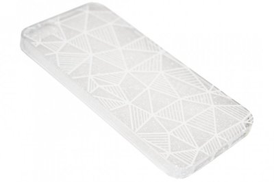 Driehoeken hoesje siliconen iPhone 5 / 5S / SE