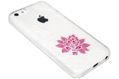 Mandala bloemen hoesje iPhone 5C