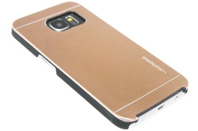 Aluminium hoesje goud Samsung Galaxy S7