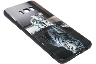 Poezen schaduw tijger hoesje Samsung Galaxy S8 Plus