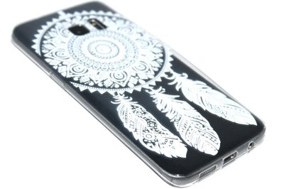 Mandala dromenvanger hoesje wit Samsung Galaxy S7 Edge