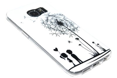Liefdes paardenbloem hoesje Samsung Galaxy S7 Edge