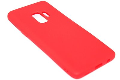 Siliconen TPU hoesje rood Samsung Galaxy S9