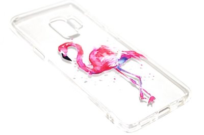 Flamingo hoesje siliconen Samsung Galaxy S9 Plus