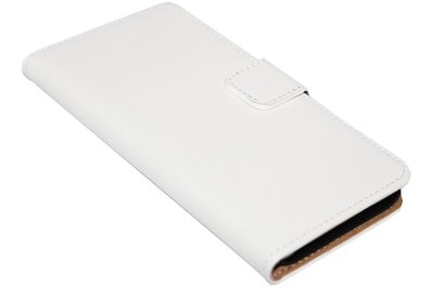 Kunstleren hoesje wit iPhone XS / X