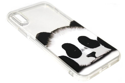 Panda hoesje siliconen iPhone XS Max