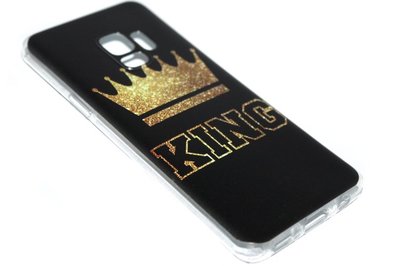 King hoesje siliconen Samsung Galaxy S9
