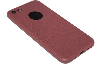 Bruin siliconen TPU hoesje iPhone 8 Plus / 7 Plus