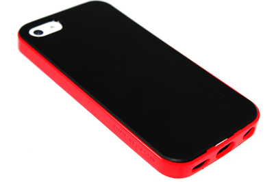 Rubber hoesje rood iPhone 5C
