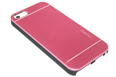 Aluminium hoesje rood iPhone 5C