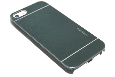 Aluminium hoesje donkerblauw iPhone 5C