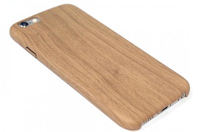 Hout hoesje lichtbruin iPhone 5 / 5S / SE