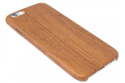 Houten hoesje bruin iPhone 5 / 5S / SE