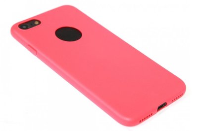 Siliconen hoesje rood iPhone 6 / 6S