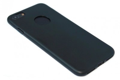 Siliconen hoesje zwart iPhone 6 / 6S