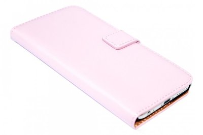 Kunstleren hoesje roze iPhone 6 / 6S