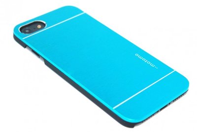 Aluminium hoesje blauw iPhone 6 / 6S