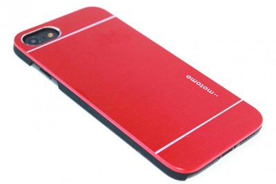 Aluminium hoesje rood iPhone 6 / 6S