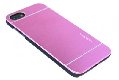 Aluminium hoesje roze iPhone 6 / 6S