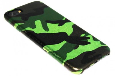 Camouflage hoesje groen iPhone 8 Plus / 7 Plus