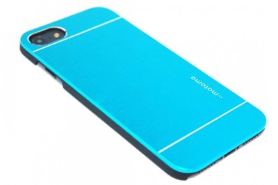 Aluminium hoesje blauw iPhone 8 Plus / 7 Plus
