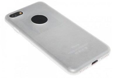 Siliconen hoesje transparant iPhone 8 Plus / 7 Plus