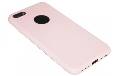 Siliconen hoesje roze iPhone 8 Plus / 7 Plus