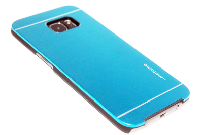 Aluminium hoesje blauw Samsung Galaxy S7 Edge