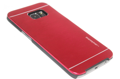 Aluminium hoesje rood Samsung Galaxy S7 Edge