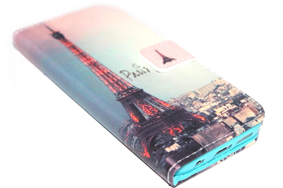Parijs Eiffeltoren hoesje kunstleer Samsung Galaxy S7