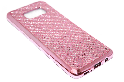 Bling bling hoesje roze Samsung Galaxy S8