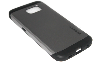 Rubber hoesje grijs Samsung Galaxy S6