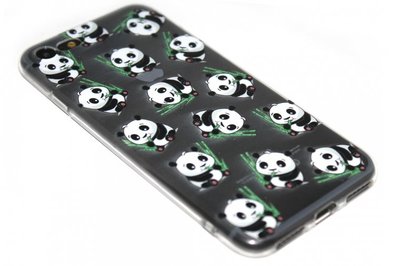 Panda hoesje siliconen iPhone 6 / 6S
