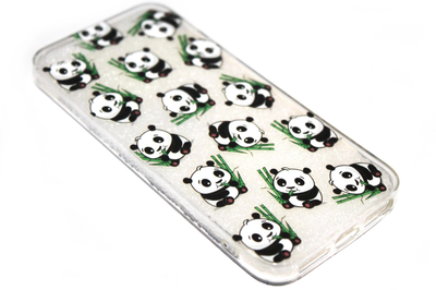 Panda hoesje siliconen iPhone 5C