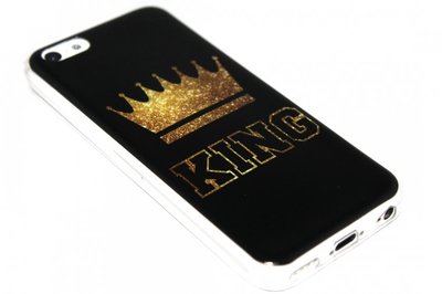 King hoesje siliconen iPhone 5 / 5S / SE