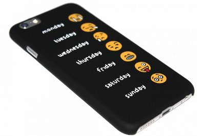 Smileys weekoverzicht hoesje iPhone 6 (S) Plus