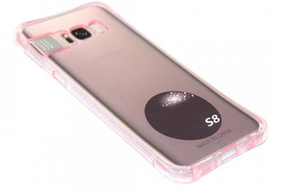 Lichtgevend roze hoesje Samsung Galaxy S8