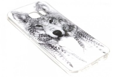 Wolf hoesje Samsung Galaxy S6 Edge