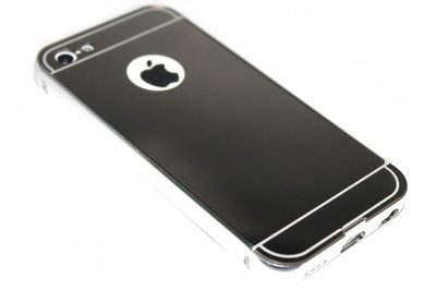 Spiegel hoesje zilver aluminium iPhone 5C