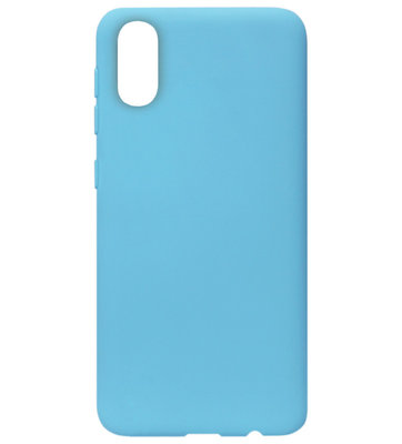 ADEL Siliconen Back Cover Softcase Hoesje voor Samsung Galaxy A70(s) - Blauw